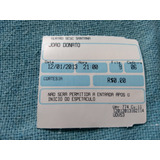 Ingresso Convite Joao Donato