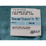 Ingresso Convite Velha Guarda