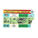 Ingresso Copa 82   Brasil X Nova Zelandia   Original