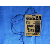 Ingresso Credencial Sunsplash Reggae