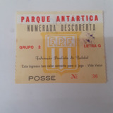 Ingresso Do Jogo Palmeiras X Americano 02 04 83