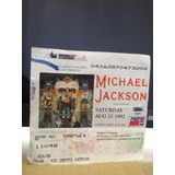 Ingresso Michael Jackson