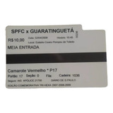 Ingresso Sao Paulo X