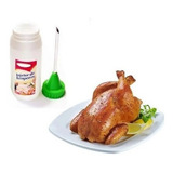 Injetor Bisnaga De Temperos Para Carnes Aves Assados 350ml