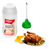Injetor De Temperos Bisnaga Frango Carnes 350ml Pratico