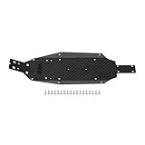 INJORA Carbon Fiber Chassis For 1-24 Buggy Losi Micro-B Upgrade- 8g