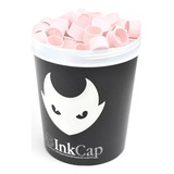 Ink Cap Batoques De Silicone Rosa G 200 Un 