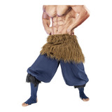 Inosuke Cosplay Inosuke Demon Cosplay Calças Avental