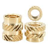 Inserto Metálico De Rosca M3 Impressões 3d  M3x4mm  50 Pçs