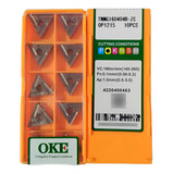Inserto pastilha Tnmg160404r zc Op1215