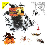 Insetos De Borracha Pegadinha Para Festa Halloween 12 Un