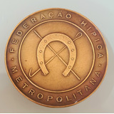 Insignia Distintivo Antigo Federação Hípica Metropolitana