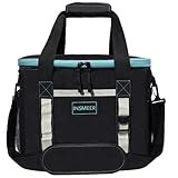 INSMEER Coolers E Bolsas Térmicas Para Acampamento 25 Litros 32 Can Preto