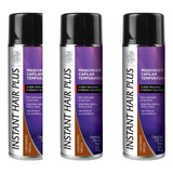 Instant Hair Plus Maquiagem Capilar Calvície 3 Unidades