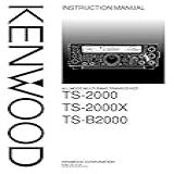 Instruction Manual For Kenwood TS 2000