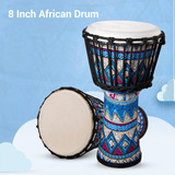 Instrumento De Tambor Africano Colorido Com