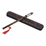 Instrumento Musical Vertical Soprado Chinês Tradicional Bawu