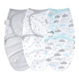 Insular Su3007 3pcs Baby Swaddle Wrap Blanket Algodão Macio