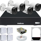 Intelbras Kit Completo 4 Câmeras Infra