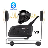Intercomunicador Capacete Comunicador Moto V6 Bluetooth