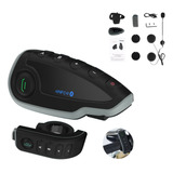 Intercomunicador V8 Para Moto Capacete Controle De Guidão