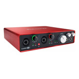 Interface Audio Focusrite Scarlett 2ndgn 6i6 2gen 6 Entradas