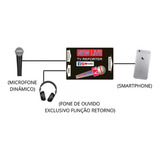 Interface Audio Reporter New Live Entrevistas Mic P Celular