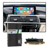 Interface Carplay Sem Fio Android Auto Apple Câmera Ré Bmw