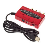 Interface De Audio Behringer