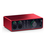 Interface De Audio Focusrite