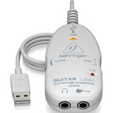 Interface De Áudio Behringer Ucg102 Usb Para Guitarra