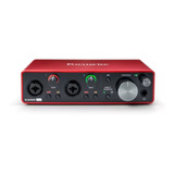 Interface De Audio Focusrite Scarlett 2i2