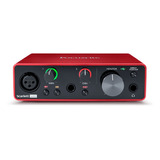 Interface De Áudio Focusrite Scarlett Solo