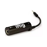 Interface De Áudio Irig 1 g Instrumentos Android Ios Cel Cor Preto