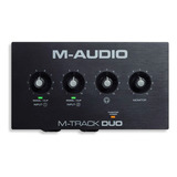 Interface De Áudio M track Duo