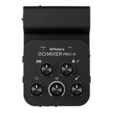 Interface De Audio Roland Go Mixer Pro-x Para Smartphones