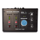 Interface De Áudio Solid State Logic Ssl 2 Preta