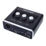 Interface De Áudio Usb 2 X 2 Um2 Behringer Cor Preta