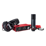 Interface De Áudio Usb Focusrite Scarlett 2i2 Geração 3