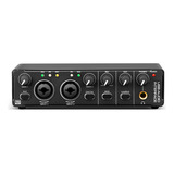 Interface De Áudio Usb Md22 Gravação 24bits Placa De Som