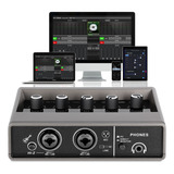 Interface De Audio Usb Q 16 Placa De Som Baixa Latência
