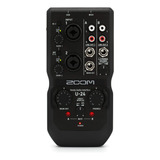 Interface De Áudio Zoom U 24 De 2 Canais 24 Bits 96 Khz Com