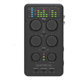 Interface Midi Irig Pro Quattro I/o Live