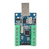 Interface USB 10 Canais 12Bit AD Amostragem Aquisição De Dados Módulo STM32 UART ADC