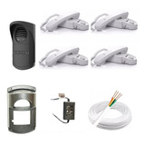 Interfone Coletivo Agl 4 Fones Ramais Cabo Protetor