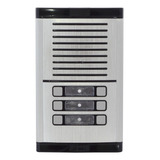 Interfone Com Câmera 6 Pontos Hdl Unidade Externa Vpc Color Cor Prateado