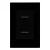 Interruptor 1 Tecla Simples 10a Espelho Black Dubai Bivolt