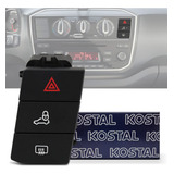 Interruptor Alerta Trava Desembaçador Vw Up Up 2019 Kostal
