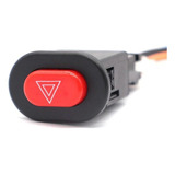 Interruptor Botao Auxiliar Pisca Alerta Universal Moto