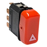 Interruptor Botão Pisca Alerta 24v Hpn Mb Atego 3865457024